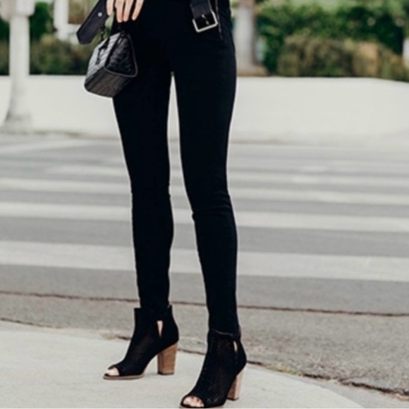 Size 9M Lucky brand Black Larise Perforated Booties. Original Box-EUC - Picture 10 of 10